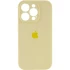 Чехол Silicone Case с защитой камеры для Apple iPhone 16 Pro Max – Желтый / Mellow Yellow. Фото 1 из 4