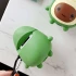 Силиконовый футляр Smile Fruits series для наушников AirPods 1/2 + карабин – Avocado kid. Фото 4 из 5