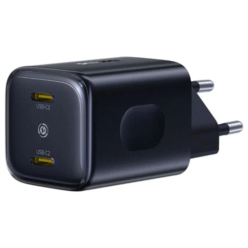 МЗП Baseus PicoGo AN13 Fast Charger 45W (2USB-C) (E0121F) – Cosmic Black. Фото 2 з 4