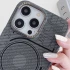Карбоновий техно чохол з MagSafe на Apple iPhone 14 Pro (6.1") – Grey. Фото 4 з 6