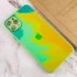 Скляний чохол Impasto на Apple iPhone 11 Pro Max (6.5") – Yellow green. Фото 2 з 3