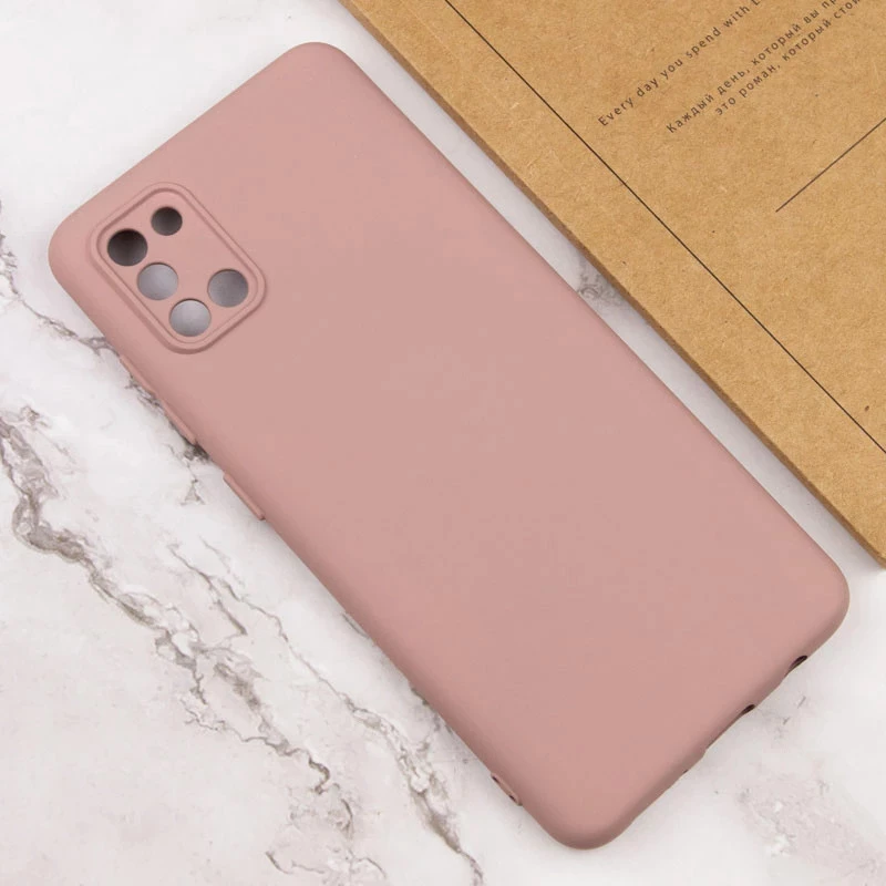 Чохол Silicone Case Lakshmi Elit на Samsung Galaxy A31 – Рожевий / Pink Sand. Фото 6 з 7