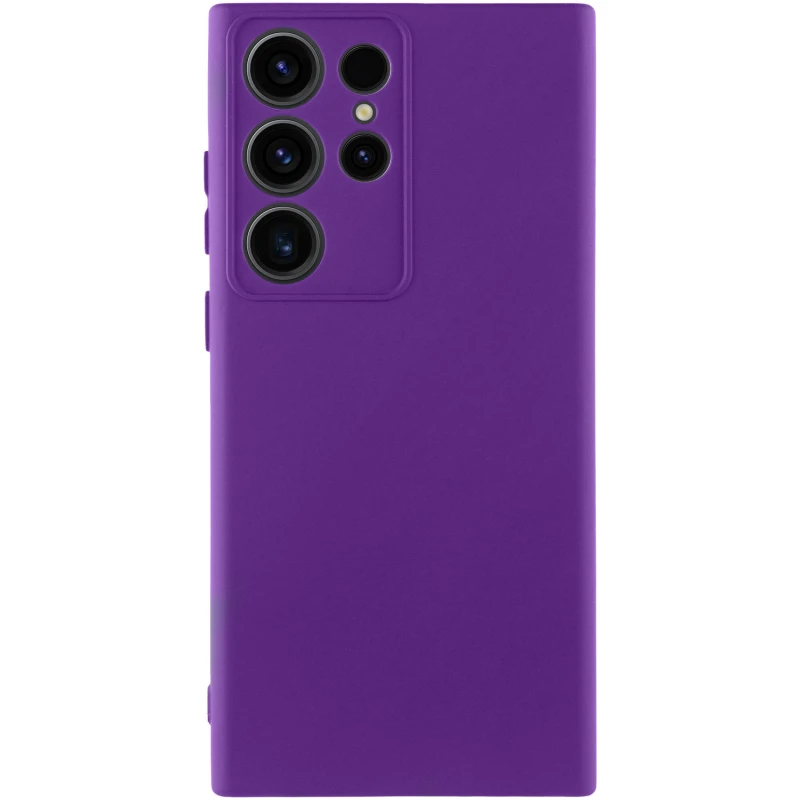 Чохол Silicone Cover Ummi Lakshmi Full Camera (AA) для Samsung Galaxy S25 Ultra – Фіолетовий / Purple. Фото 1 з 1