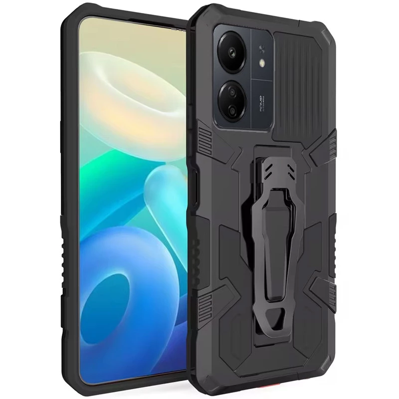 

Протиударний чохол Defender Clip на Xiaomi Poco C65 (Black)