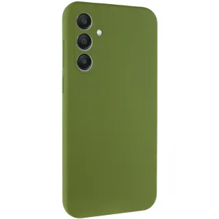Чохол Silicone Cover Ummi Lakshmi Full Camera (AA) для Samsung Galaxy A55 — Зелений / Dark green