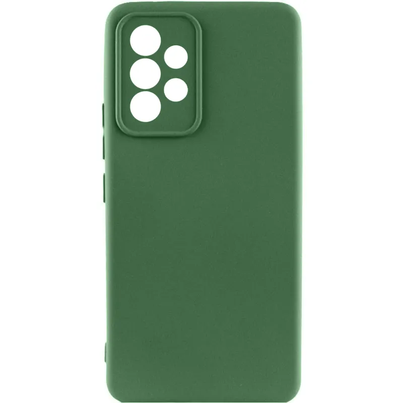 Чохол Silicone Cover Ummi Lakshmi Full Camera (AA) для Samsung Galaxy A13 4G – Зелений / Cyprus Green. Фото 1 з 1