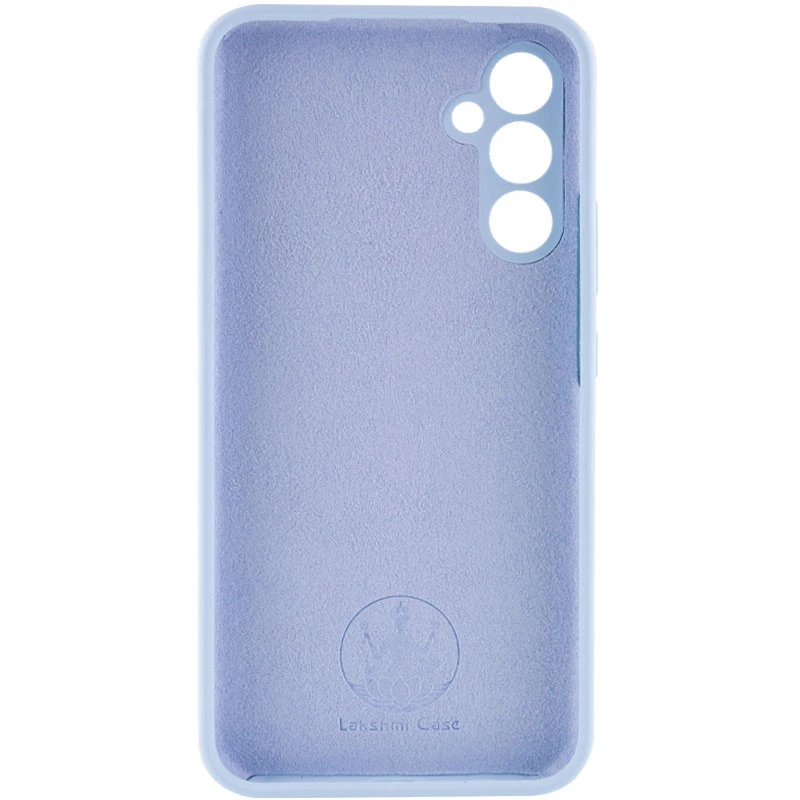 Чохол Silicone Case Lakshmi Plus з закритою камерою на Samsung Galaxy A56 5G – Блакитний / Sky Blue. Фото 3 з 4