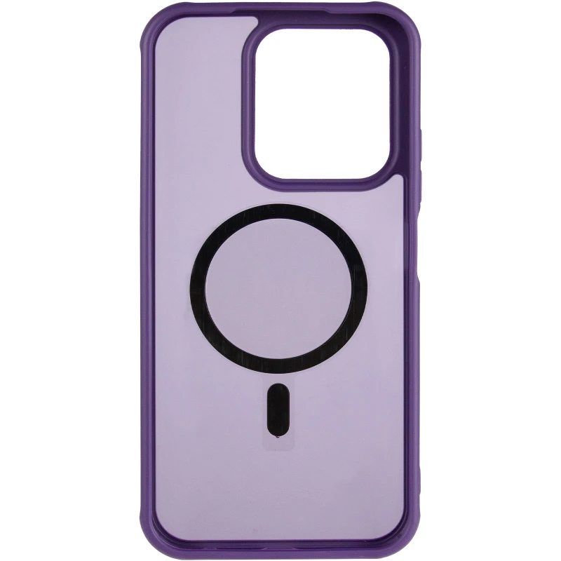 Чехол TPU Bloom with Magnetic Fit для Xiaomi Redmi 15C (EU) – Purple. Фото 5 из 7