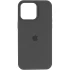 Чохол Silicone Case (AA) Logo with MagSafe для Apple iPhone 13 (6.1") – Сірий / Dark Gray. Фото 3 з 6