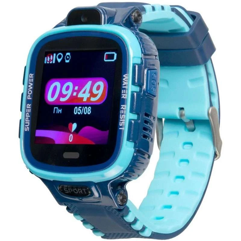 

Дитячий смартгодинник з GPS-трекером Gelius Pro GP-PK001 (Синій)