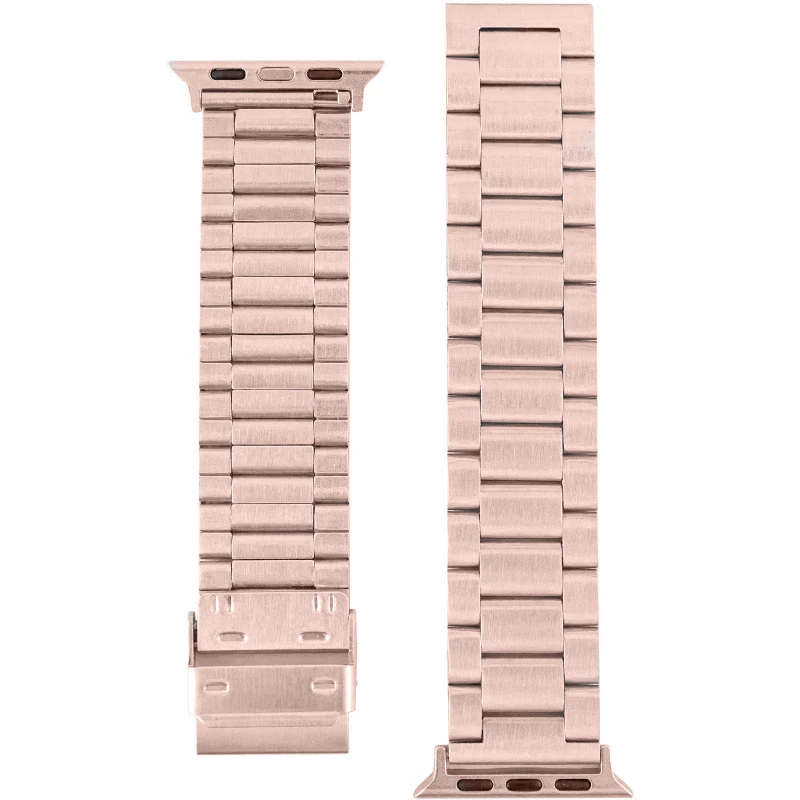 Ремешок Steel Elegance для Apple Watch 42(ser.1-3)/44/45/46/49mm – Rose Gold. Фото 11 из 11