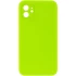Чехол Silicone Case Square L с защитой камеры для Apple iPhone 11 (6.1") – Салатовый / Neon green. Фото 1 из 3