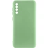 Кольоровий силіконовий чохол GETMAN із закритою камерою для Samsung Galaxy A50 (A505F) / A50s / A30s – Зелений / Pistachio. Фото 1 з 1
