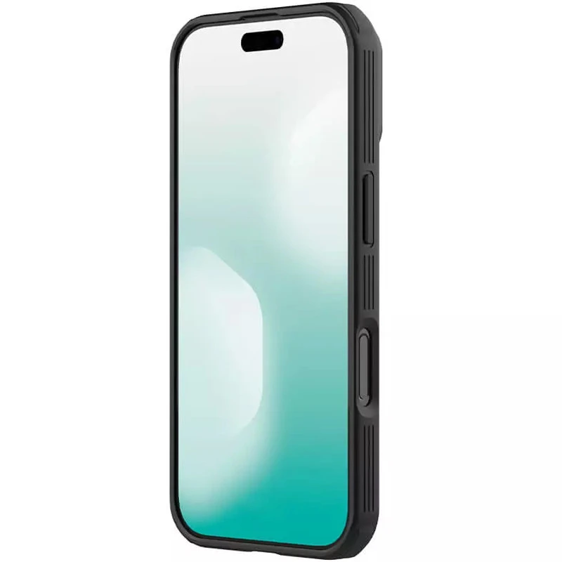 Пластиковая накладка Nillkin Pro со шторкой для камеры и магнитом для Apple iPhone 17 Air (6.5") – Transparent black. Фото 4 Пластиковая накладка Nillkin Pro со шторкой для камеры и магнитом для Apple iPhone 17 Air (6.5") – Transparent black. Фото 4 из 6