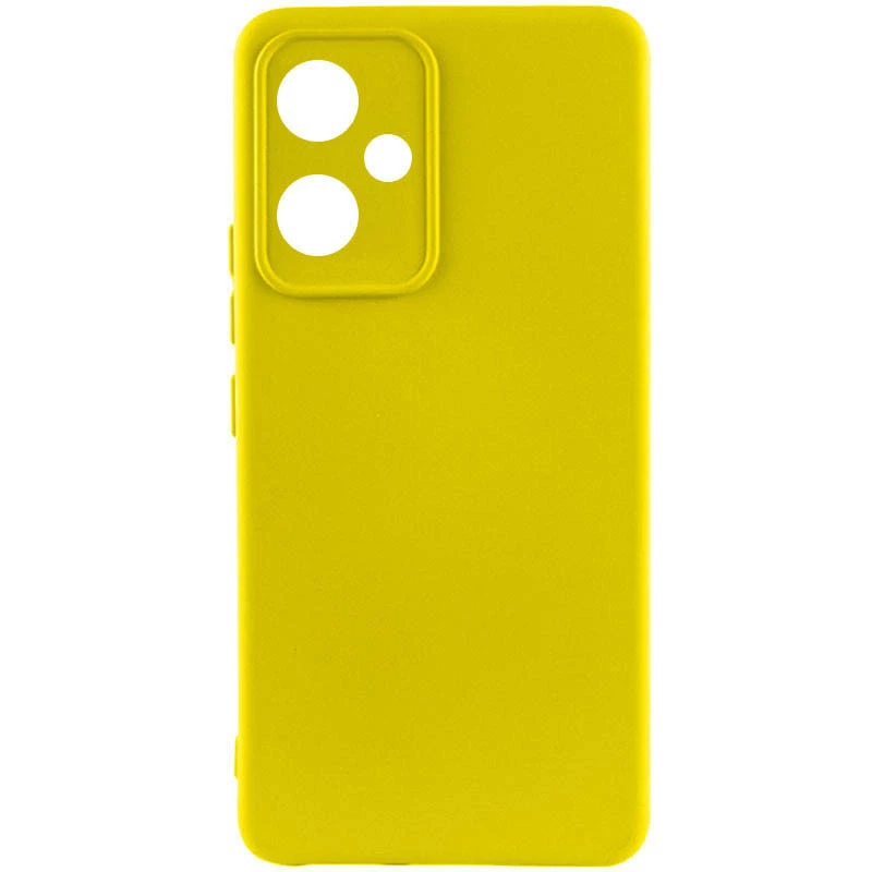 Чохол Silicone Case Lakshmi з закритою камерою на Xiaomi Redmi 12 – Жовтий / Flash. Фото 2 з 3