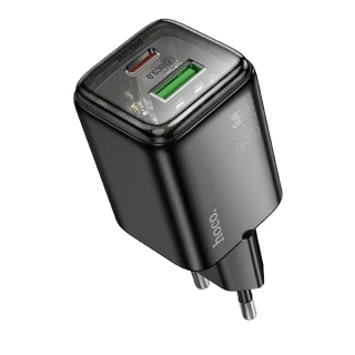 СЗУ Hoco N53 Monsoon PD30W+QC3.0 (1USB-A/1C) фото 1 из 4