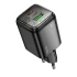 СЗУ Hoco N53 Monsoon PD30W+QC3.0 (1USB-A/1C) – Black. Фото 1 из 4