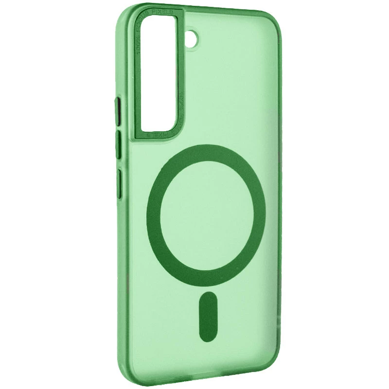 

Силиконовый чехол Lyon из MagSafe на Samsung Galaxy S22 (Green)