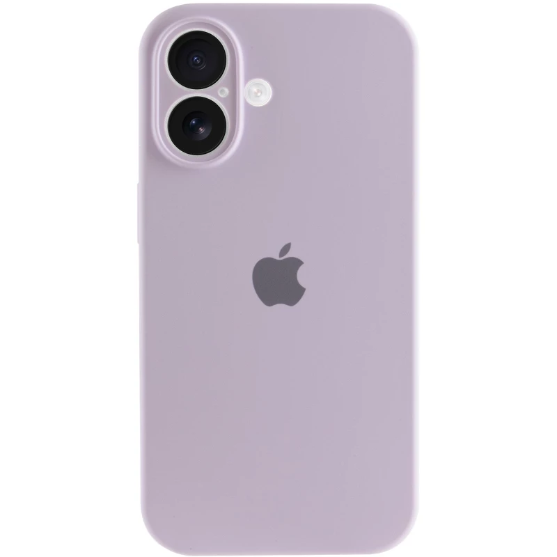 Чохол Silicone Case з захистом камери на Apple iPhone 16 Plus – Бузковий / Lilac. Фото 5 з 7