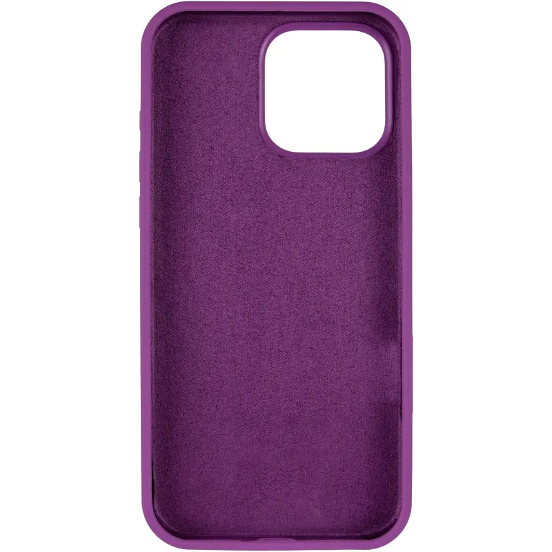 Чехол Silk Full Protective (AA) NO LOGO для Apple iPhone 16 Pro Max – Фиолетовый / Grape. Фото 5 из 7