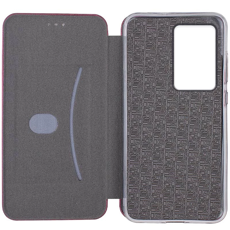 Чохол-книжка класичний на Realme C75 – Бордовий. Фото 3 з 3