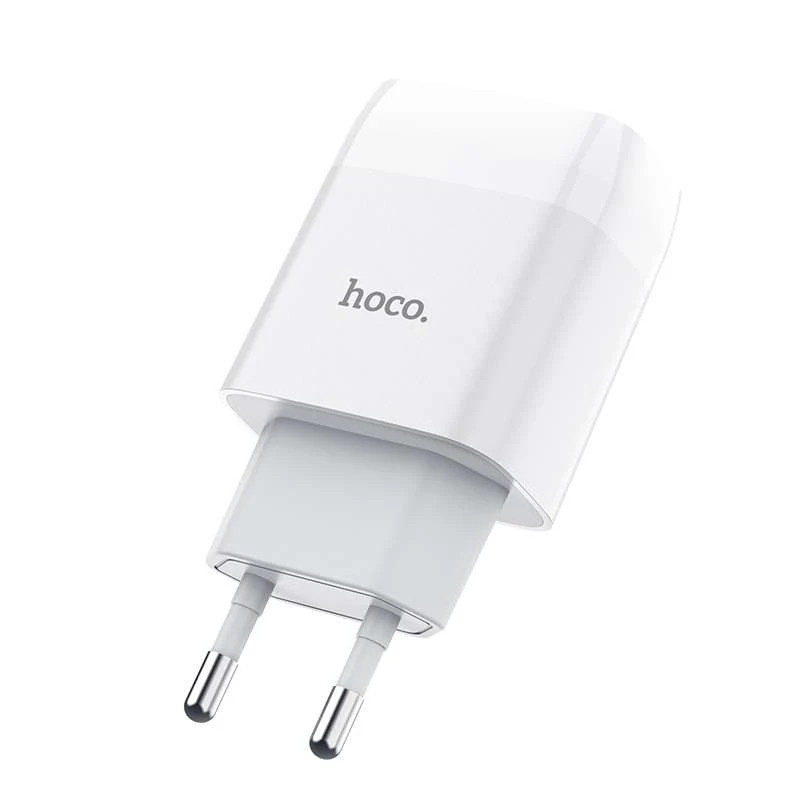 МЗП Hoco C72A (1USB/2.1A) – Білий. Фото 4 з 5
