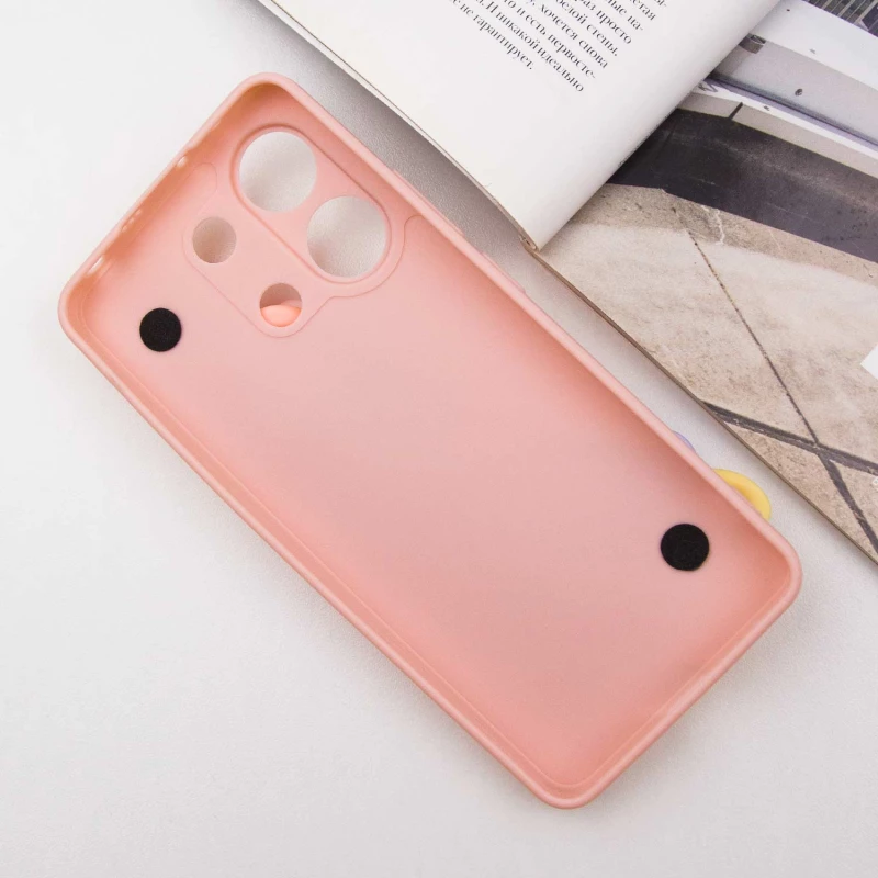 Чехол Heart с цепочкой для Xiaomi Redmi Note 13 Pro 5G – Pink Sand. Фото 8 из 11