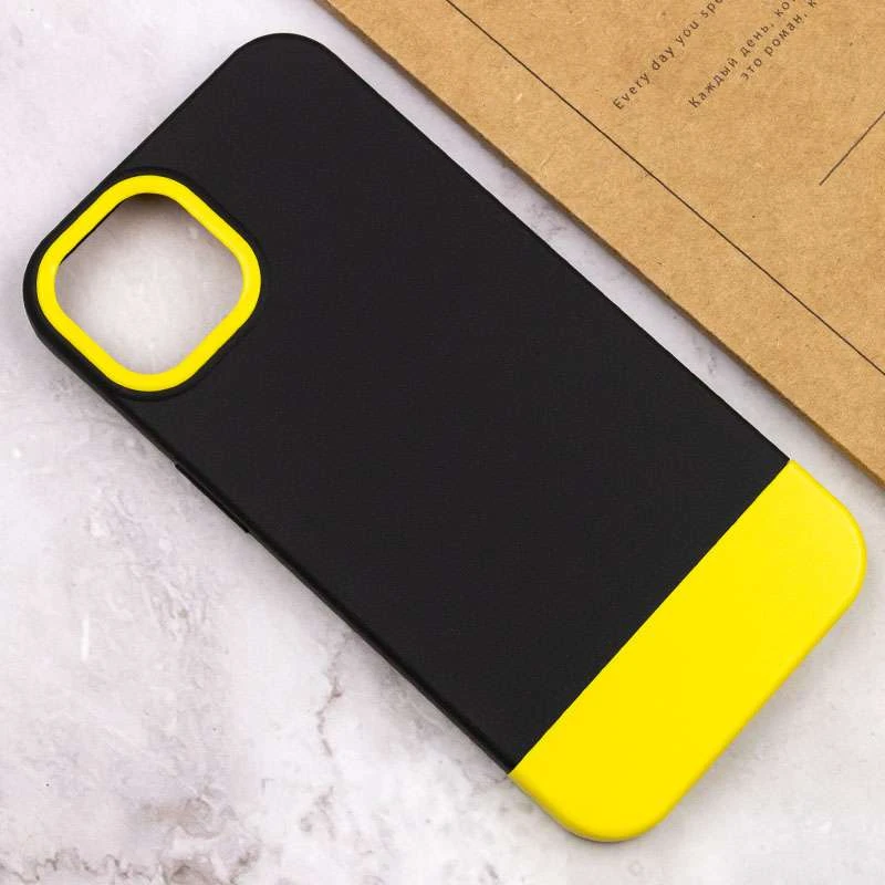 Двоколірний чохол Bichromatic на Apple iPhone 11 (6.1") – Black / Yellow. Фото 5 з 5