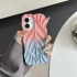 Силиконовый чехол Leaf для Apple iPhone 16 – Pink / Blue. Фото 2 из 2
