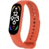 Силиконовый ремешок для Xiaomi Mi Band 7/6/5/4/3 – Оранжевый / Orange. Фото 2 из 2