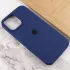 Чехол Silk Full Protective (AA) для Apple iPhone 14 Plus (6.7") – Синий / Deep navy. Фото 5 из 5