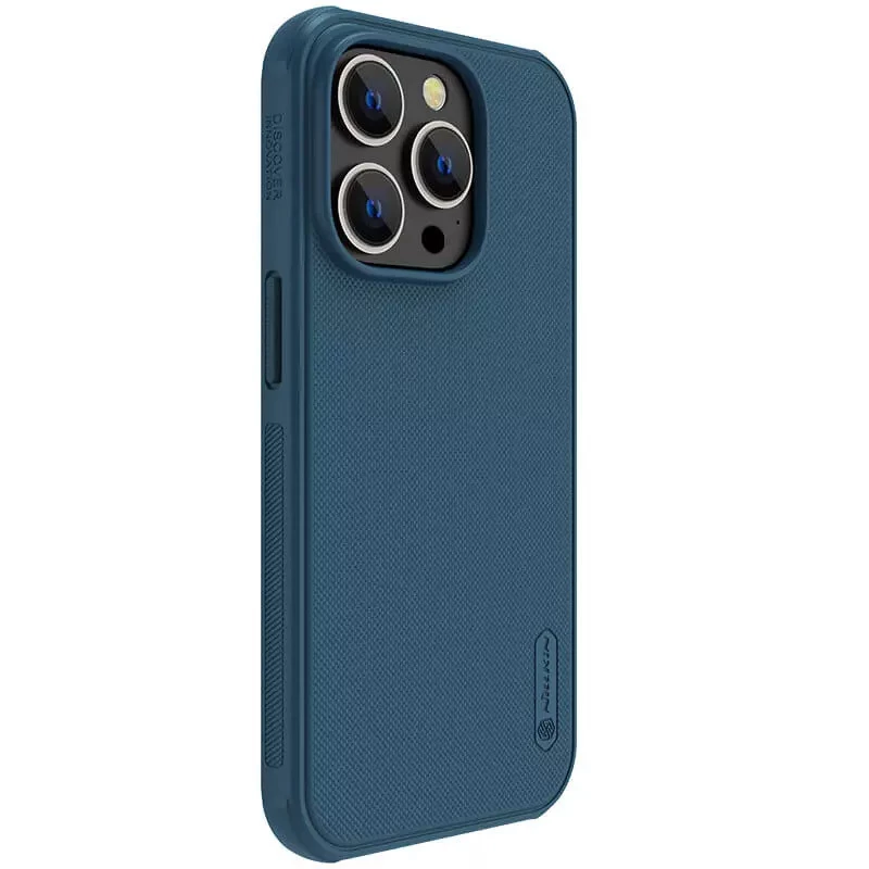 Чохол Nillkin Matte Magnetic Pro на Apple iPhone 15 Pro Max (6.7") – Синій / Blue. Фото 3 з 6