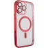 Хромовий TPU чохол з MagSafe на Apple iPhone 15 Pro (6.1") – Red. Фото 2 з 6