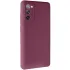 Чохол Silicone Case Lakshmi Premium із закритою камерою для Samsung Galaxy S20 FE – Бордовий / Plum. Фото 2 з 6