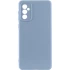Кольоровий силіконовий чохол GETMAN із закритою камерою для Samsung Galaxy A56 5G – Блакитний / Lilac Blue. Фото 1 з 1