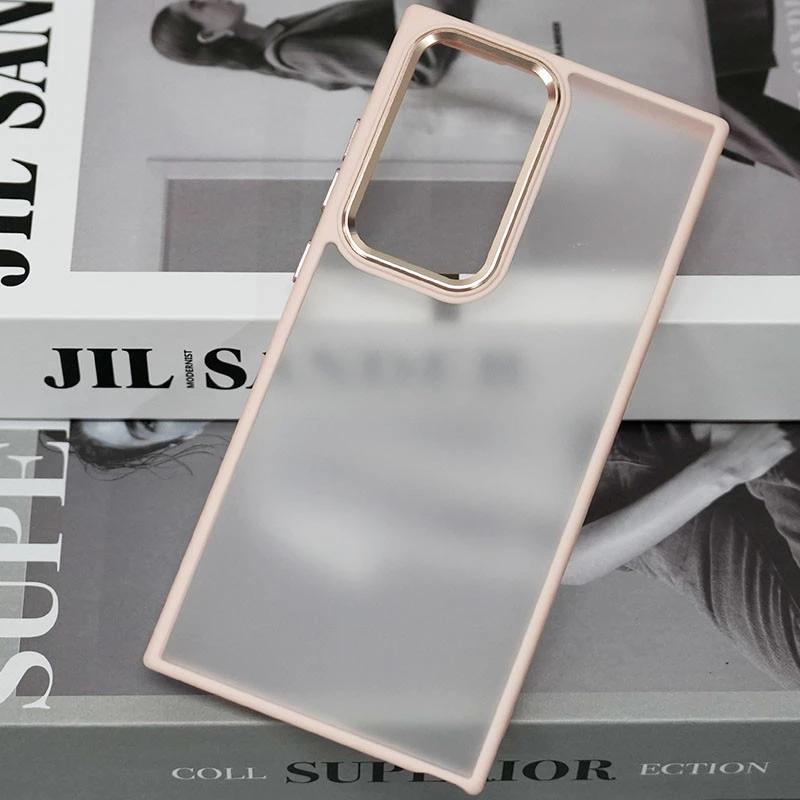 Захистний чохол TPU+PC матовий на Samsung Galaxy S23+ – Pink. Фото 6 з 19