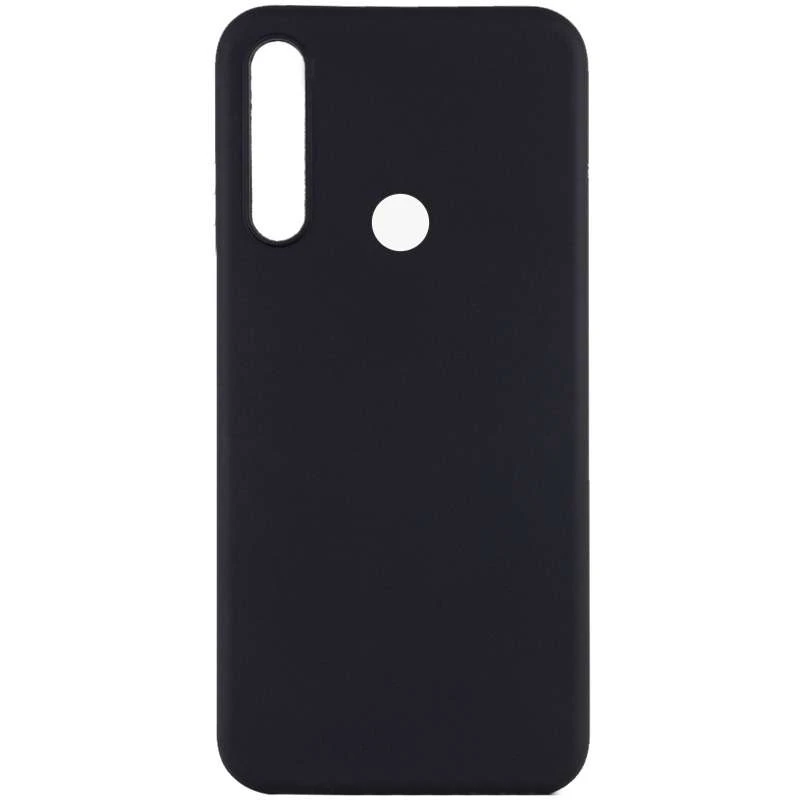 

Чорний силіконовий чохол Epik на Huawei P40 Lite E / Y7p (2020) (Чорний)