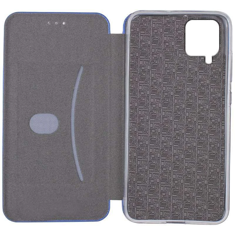 Чохол-книжка класичний на Samsung Galaxy A12 – Синій. Фото 3 з 3