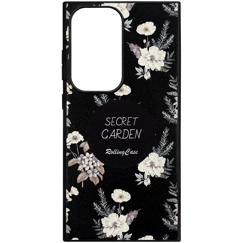 TPU+PC чохол Secret Garden для Samsung Galaxy A06 – Black. Фото 3 з 11
