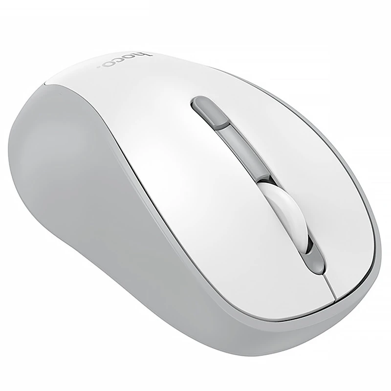 Миша бездротова Hoco GM41 Exciting dual-mode – White. Фото 3 з 4
