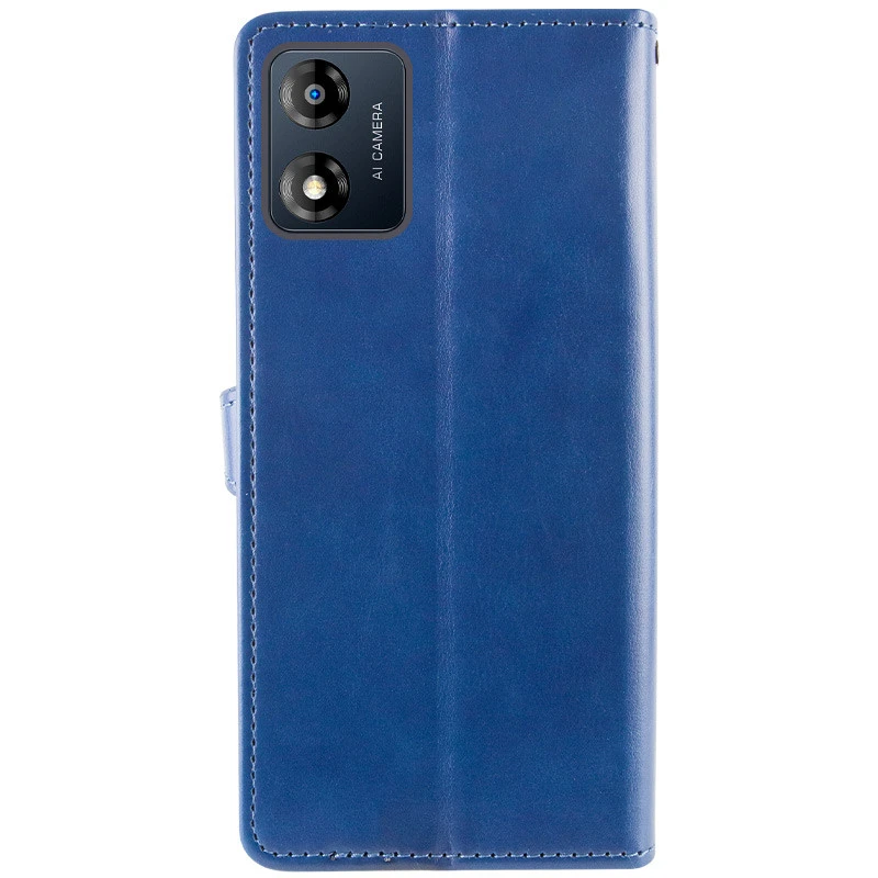 Чохол-книжка GETMAN Gallant  на Motorola Moto E13 – Синій. Фото 6 з 7