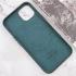 Кожаный чехол Silicone Case Premium с MagSafe and Animation для Apple iPhone 13 (6.1") – Sequoia Green. Фото 7 из 9