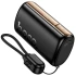 Портативний ЗП Power Bank Hoco Q50 Victory PD20W with cable 10000 mAh – Black. Фото 3 з 6