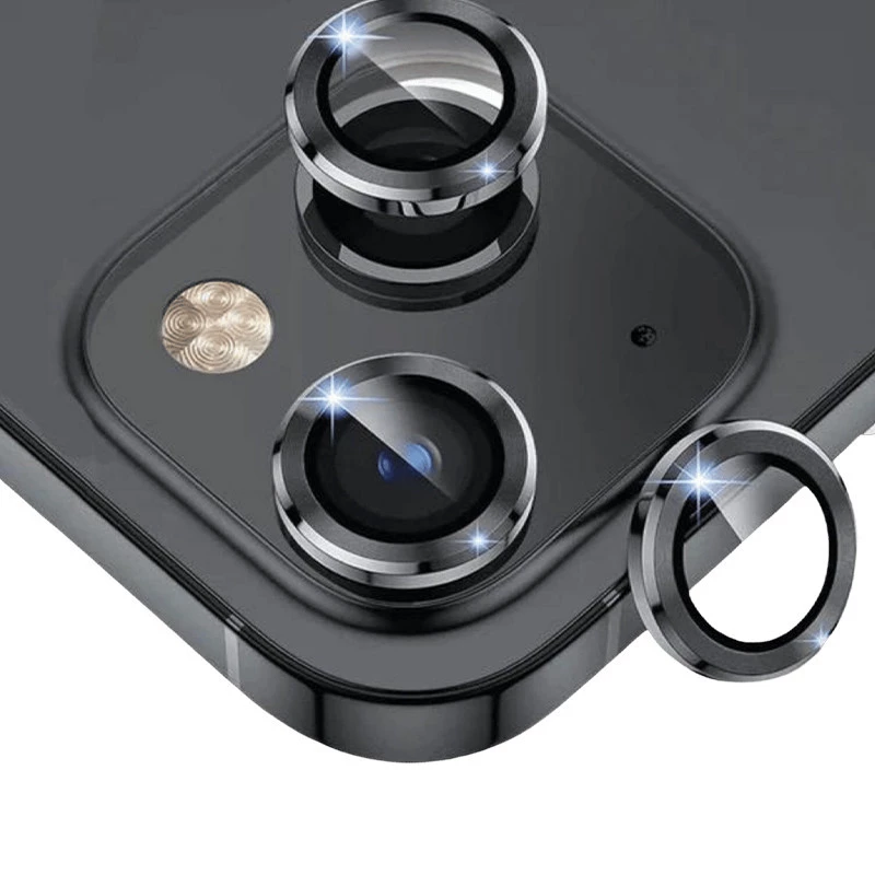 Металеве захисне скло на камеру на Apple iPhone 13 mini (5.4") – Чорний / Black. Фото 6 з 8