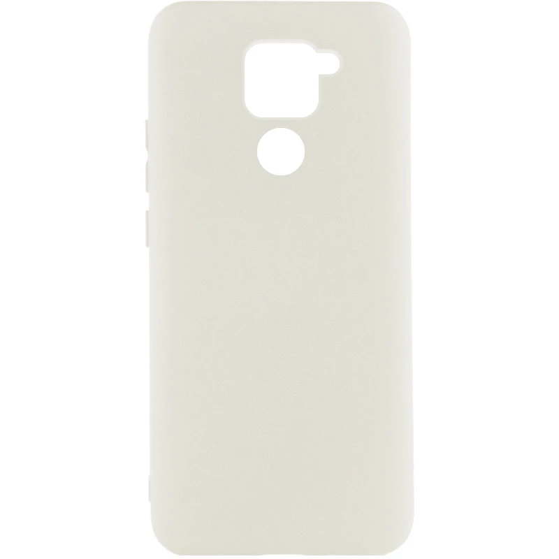 Чехол Silicone Case Lakshmi Elit для Xiaomi Redmi Note 9 / Redmi 10X – Белый / White. Фото 1 из 1