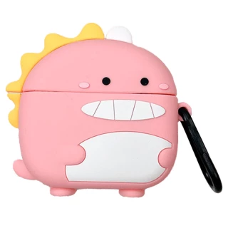 Силіконовий футляр Cartoons&Heroes для навушників AirPods 1/2 + карабін фото 1 з 2