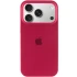 Чохол Silicone Case з закритим низом на Apple iPhone 17 Pro Max (6.9") – Червоний / Rose Red. Фото 3 з 6