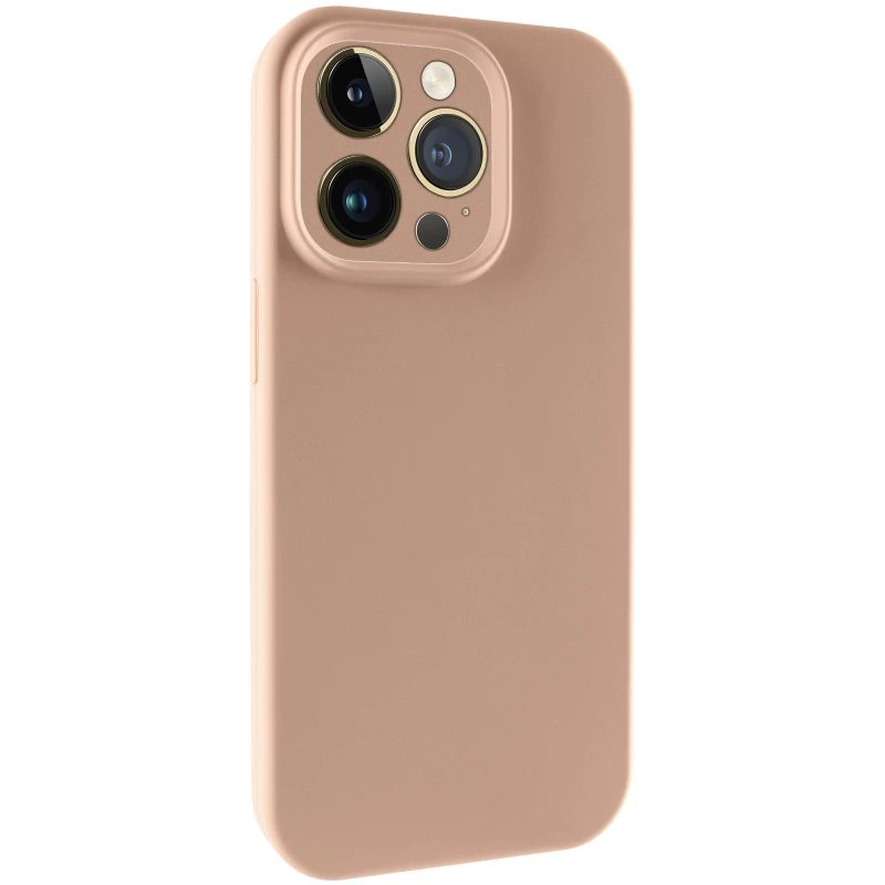 Чохол Silk Full Camera Protective (AA) NO LOGO для Apple iPhone 13 Pro (6.1") – Бежевий / Desert Gold. Фото 1 з 5
