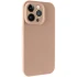 Чехол Silk Full Camera Protective (AA) NO LOGO для Apple iPhone 15 Pro (6.1") – Бежевый / Desert Gold. Фото 1 из 5