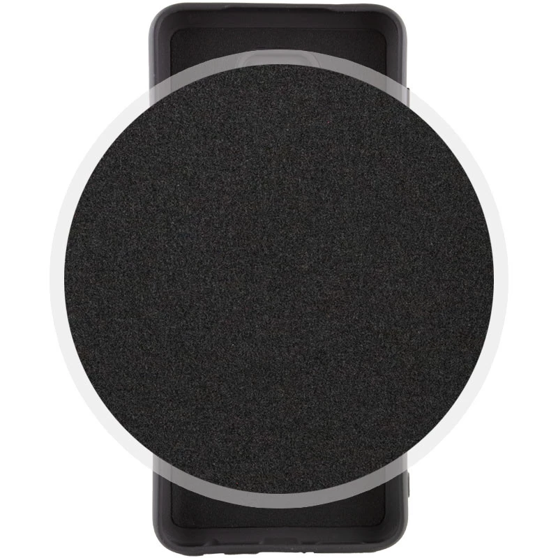 Цветной силиконовый чехол GETMAN с закрытой камерой на Xiaomi Redmi Note 9s / Note 9 Pro / Note 9 Pro Max – Черный / Black. Фото 4 из 6